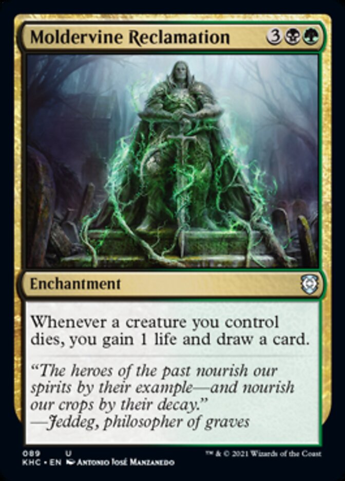 Moldervine Reclamation [Kaldheim Commander] MTG Single Magic: The Gathering | Red Claw Gaming