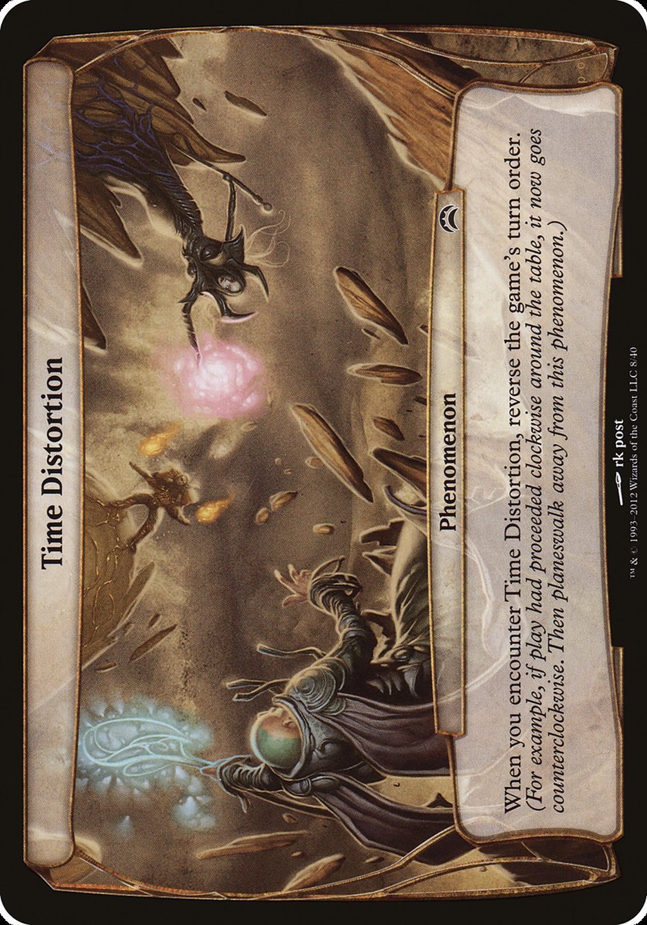 Time Distortion (Planes) [Planechase 2012 Planes] MTG Single Magic: The Gathering | Red Claw Gaming