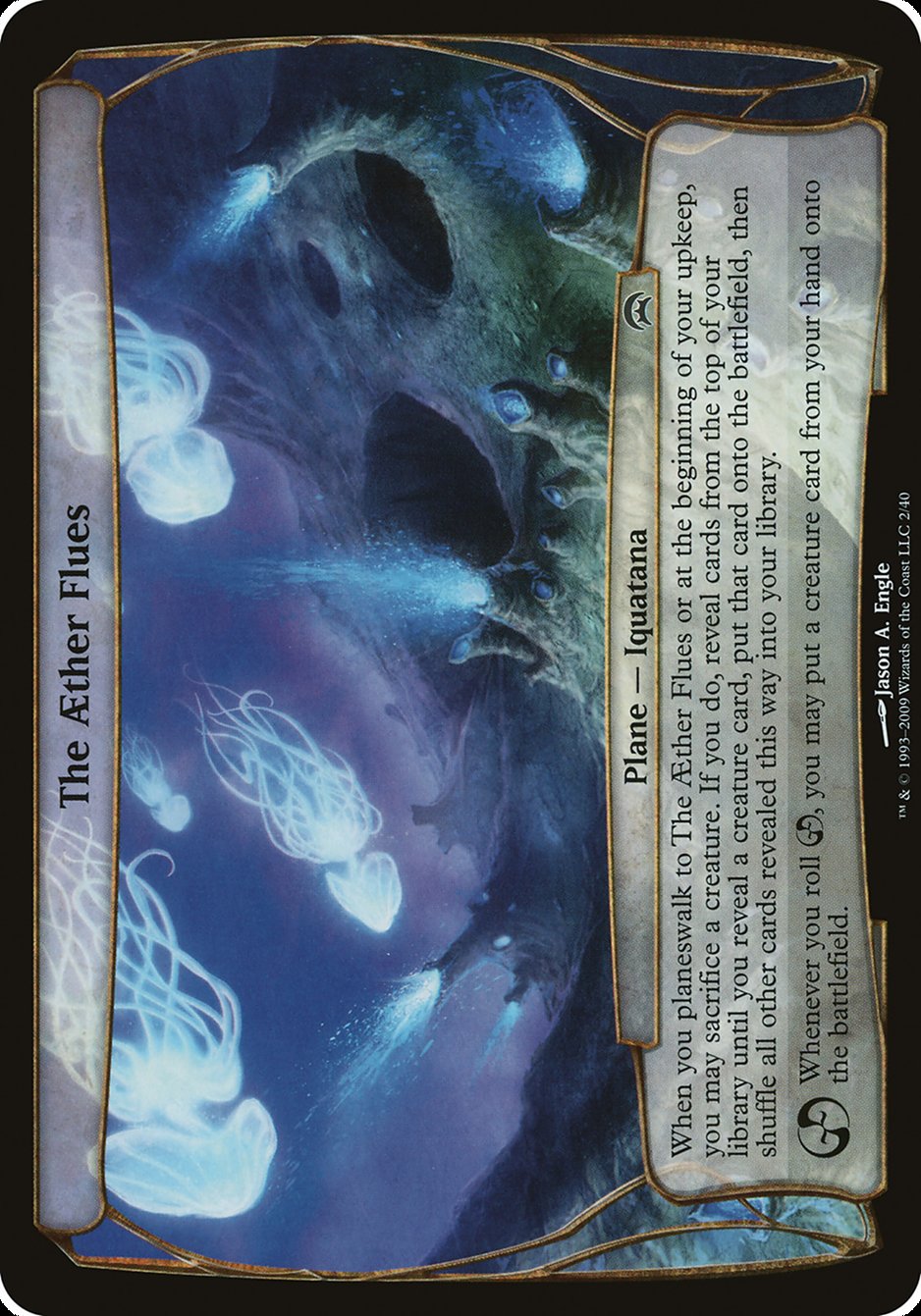 The Aether Flues (Planes) [Planechase Planes] MTG Single Magic: The Gathering | Red Claw Gaming
