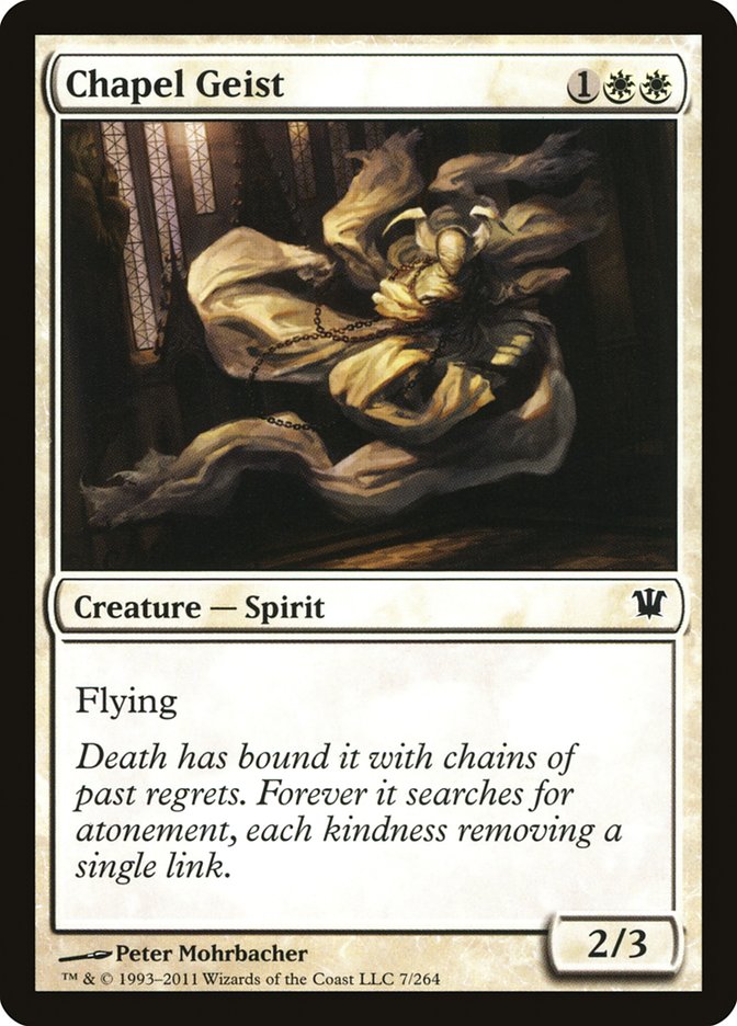 Chapel Geist [Innistrad] MTG Single Magic: The Gathering | Red Claw Gaming