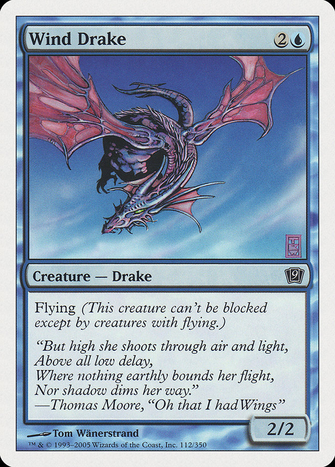 Wind Drake [Ninth Edition] MTG Single Magic: The Gathering | Red Claw Gaming