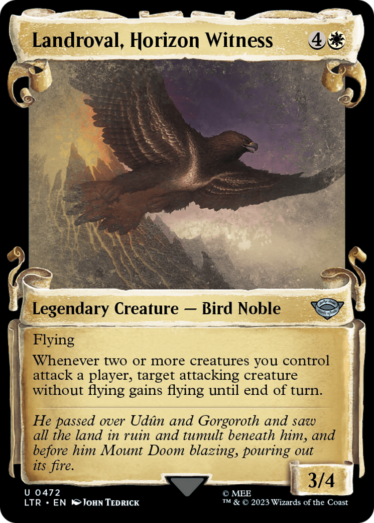 Landroval, Horizon Witness [The Lord of the Rings: Tales of Middle-Earth Showcase Scrolls] MTG Single Magic: The Gathering | Red Claw Gaming