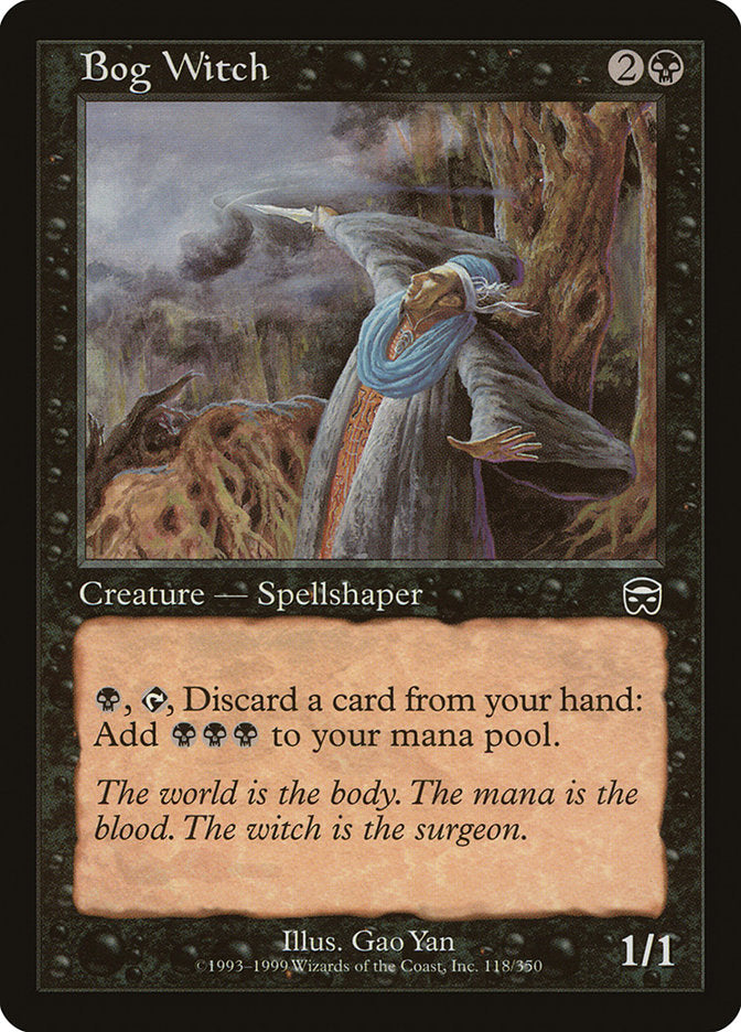 Bog Witch [Mercadian Masques] MTG Single Magic: The Gathering | Red Claw Gaming