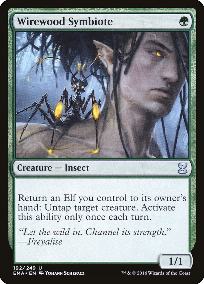 Wirewood Symbiote [Eternal Masters] MTG Single Magic: The Gathering | Red Claw Gaming