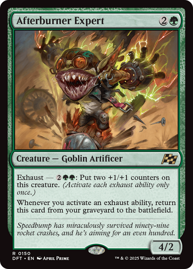 Afterburner Expert [Aetherdrift] MTG Single Magic: The Gathering | Red Claw Gaming