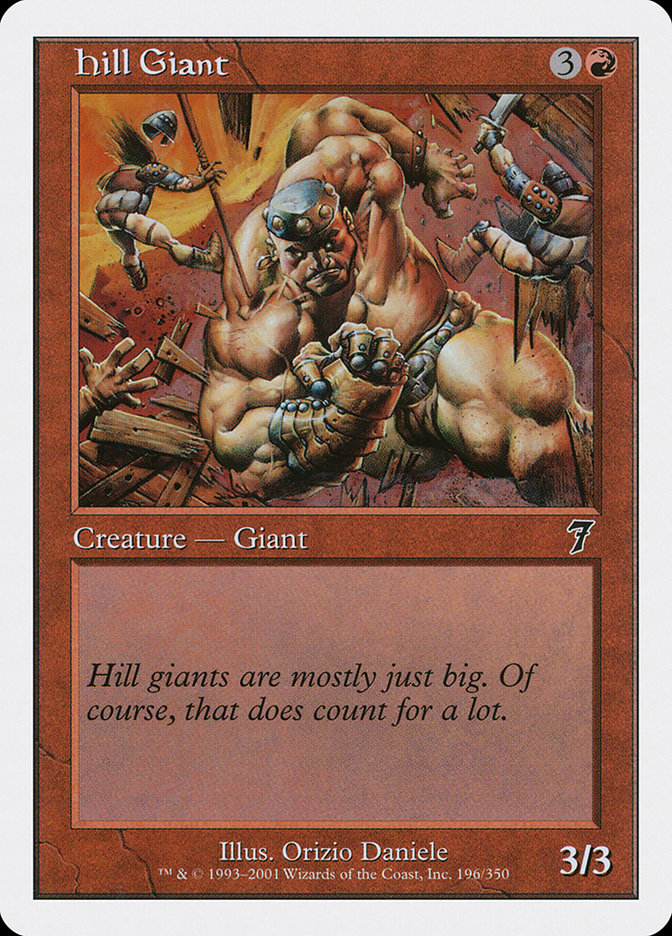 Hill Giant [Seventh Edition] MTG Single Magic: The Gathering | Red Claw Gaming