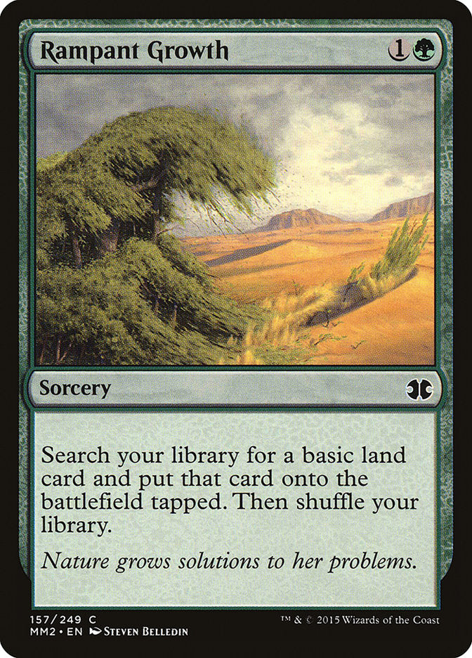 Rampant Growth [Modern Masters 2015] MTG Single Magic: The Gathering | Red Claw Gaming