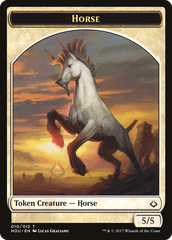 Vampire // Horse Double-Sided Token [The List] | Red Claw Gaming