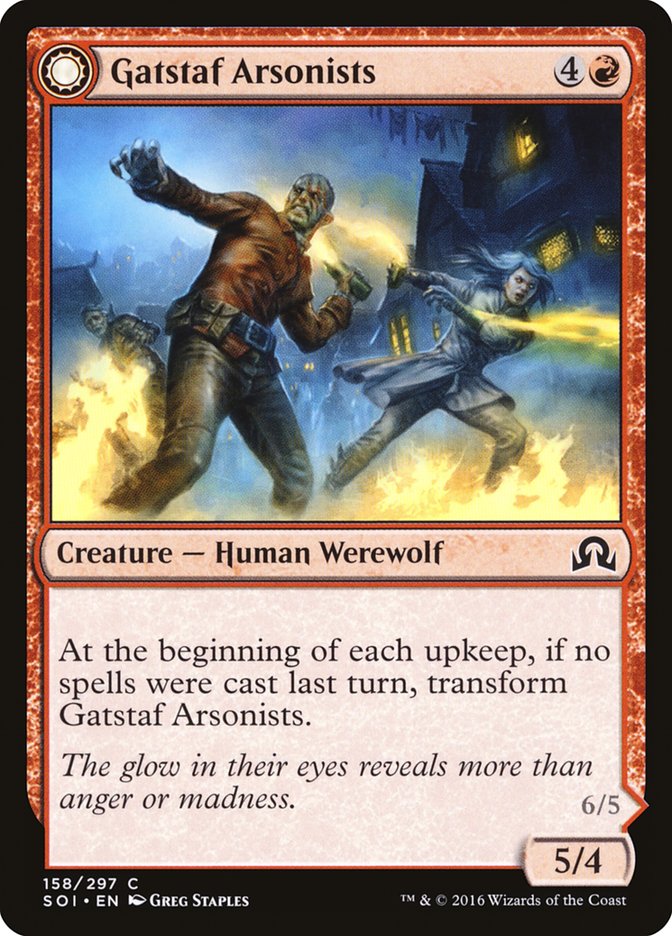 Gatstaf Arsonists // Gatstaf Ravagers [Shadows over Innistrad] MTG Single Magic: The Gathering | Red Claw Gaming