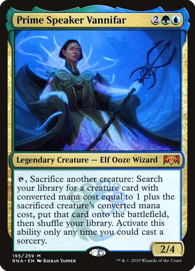 Prime Speaker Vannifar [Ravnica Allegiance] MTG Single Magic: The Gathering | Red Claw Gaming