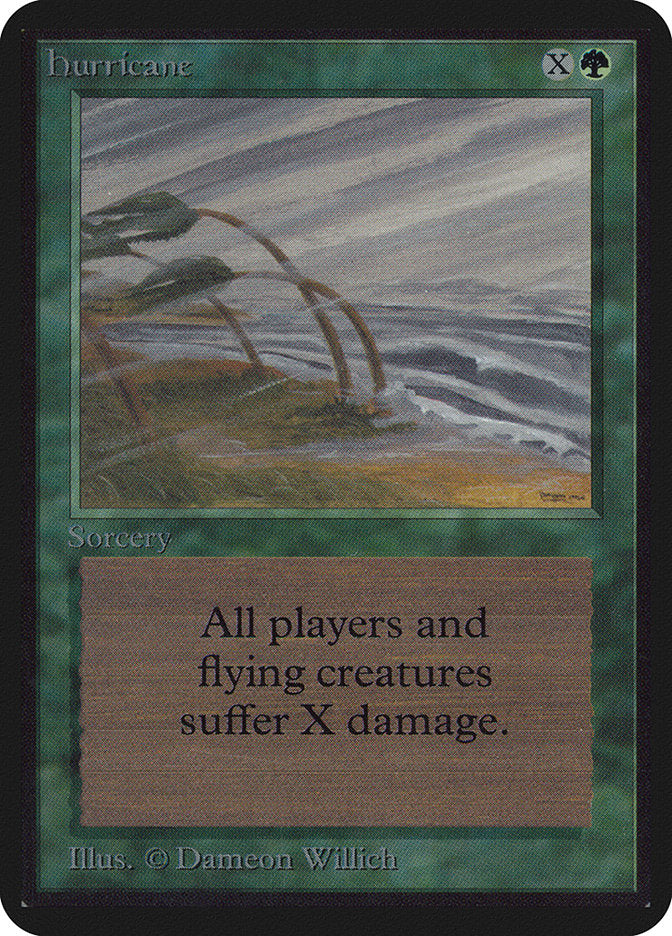 Hurricane [Alpha Edition] MTG Single Magic: The Gathering | Red Claw Gaming
