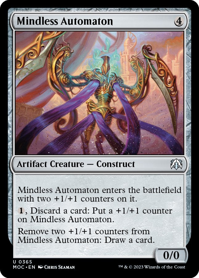Mindless Automaton [March of the Machine Commander] MTG Single Magic: The Gathering | Red Claw Gaming