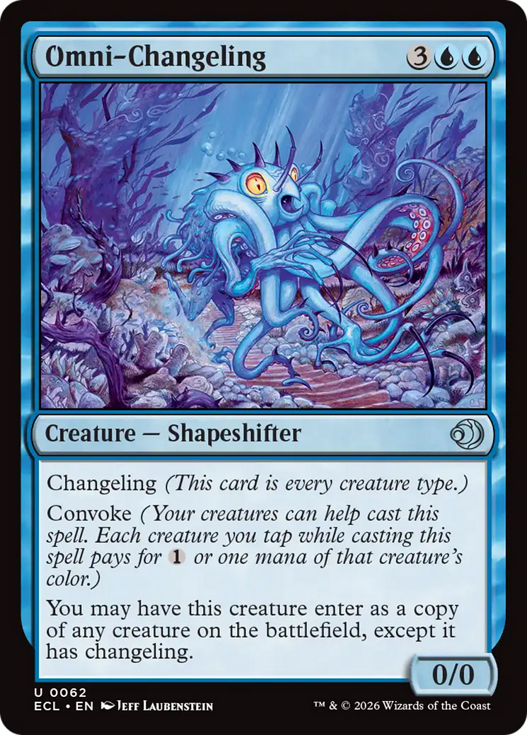 Omni-Changeling [Lorwyn Eclipsed] MTG Single Magic: The Gathering | Red Claw Gaming