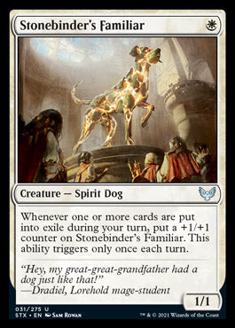 Stonebinder's Familiar [Strixhaven: School of Mages] MTG Single Magic: The Gathering | Red Claw Gaming