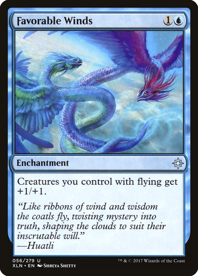Favorable Winds [Ixalan] MTG Single Magic: The Gathering | Red Claw Gaming