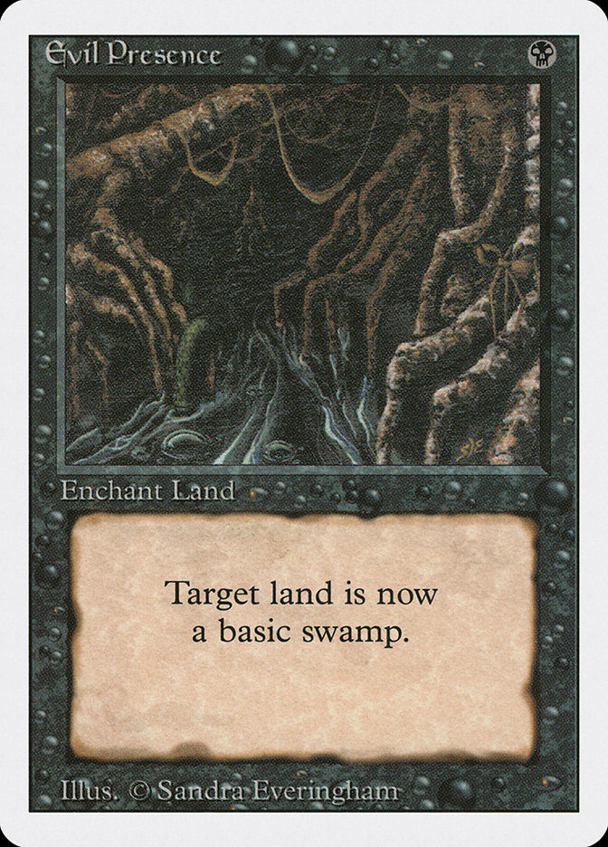 Evil Presence [Revised Edition] MTG Single Magic: The Gathering | Red Claw Gaming