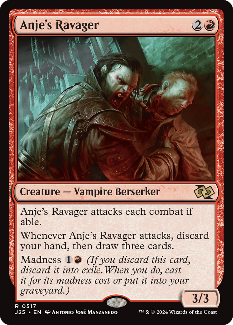 Anje's Ravager [Foundations Jumpstart] MTG Single Magic: The Gathering | Red Claw Gaming