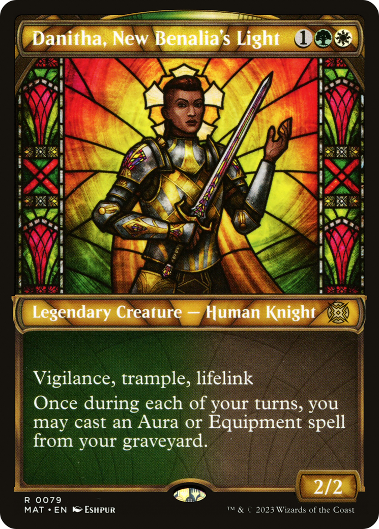 Danitha, New Benalia's Light (Showcase) [March of the Machine: The Aftermath] MTG Single Magic: The Gathering | Red Claw Gaming