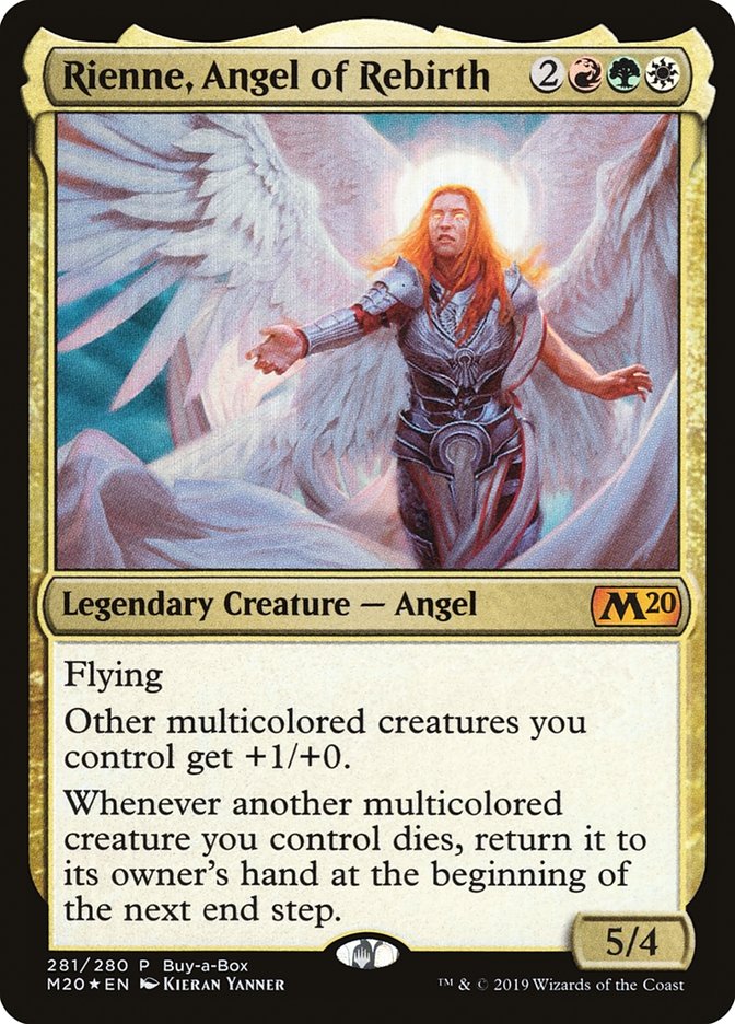 Rienne, Angel of Rebirth (Buy-A-Box) [Core Set 2020] MTG Single Magic: The Gathering | Red Claw Gaming