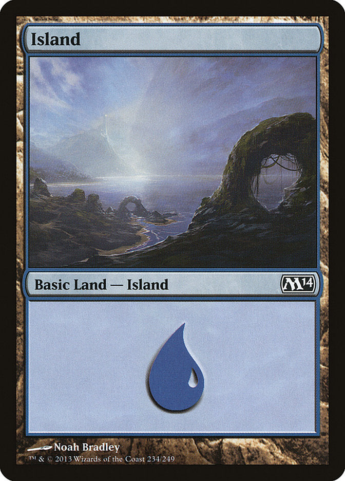 Island (234) [Magic 2014] MTG Single Magic: The Gathering | Red Claw Gaming
