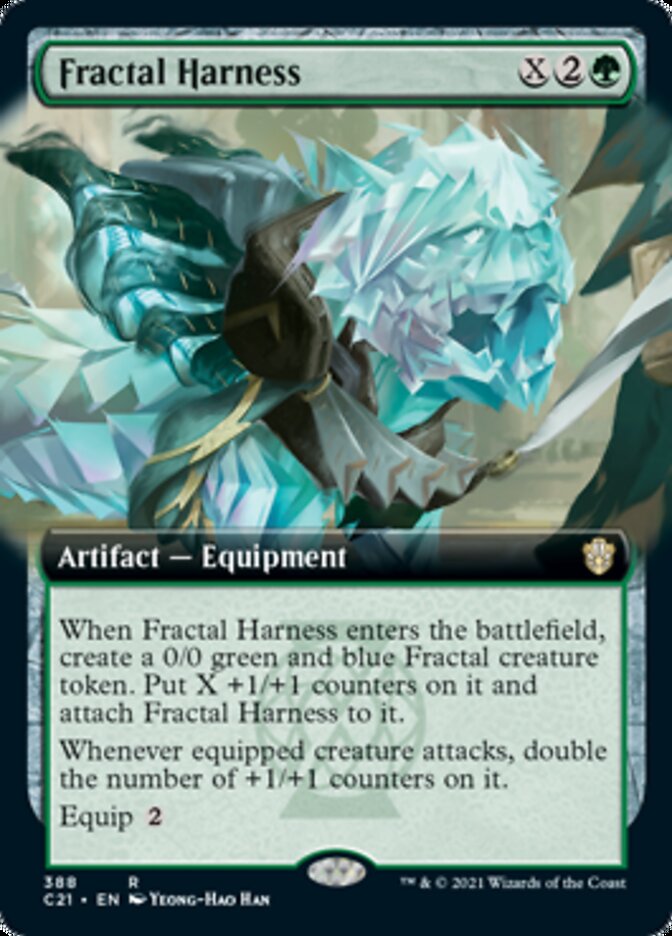 Fractal Harness (Extended Art) [Commander 2021] MTG Single Magic: The Gathering | Red Claw Gaming