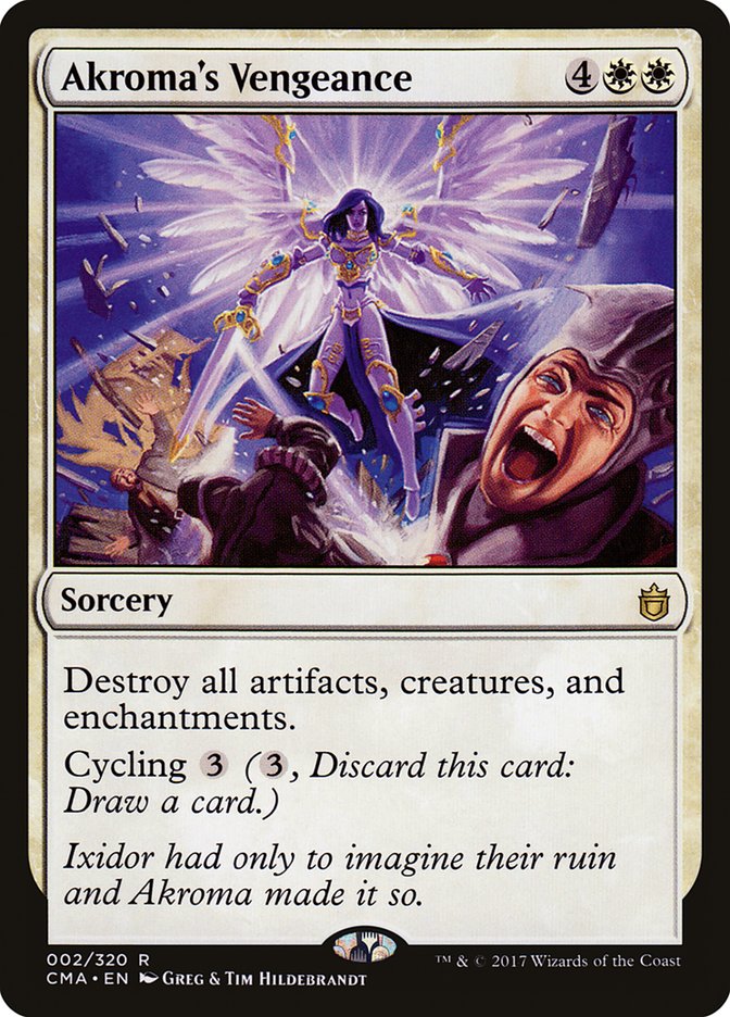 Akroma's Vengeance [Commander Anthology] MTG Single Magic: The Gathering | Red Claw Gaming