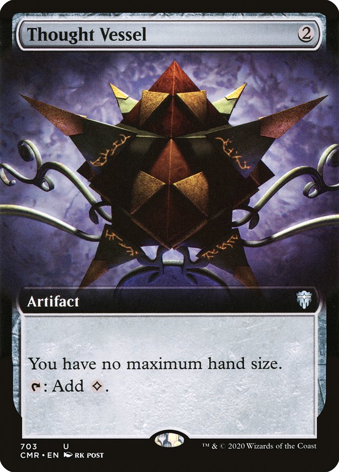 Thought Vessel (Extended Art) [Commander Legends] MTG Single Magic: The Gathering | Red Claw Gaming