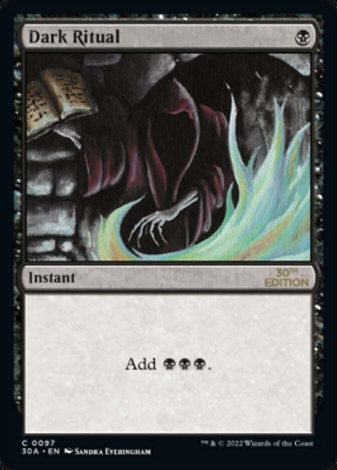 Dark Ritual [30th Anniversary Edition] MTG Single Magic: The Gathering | Red Claw Gaming