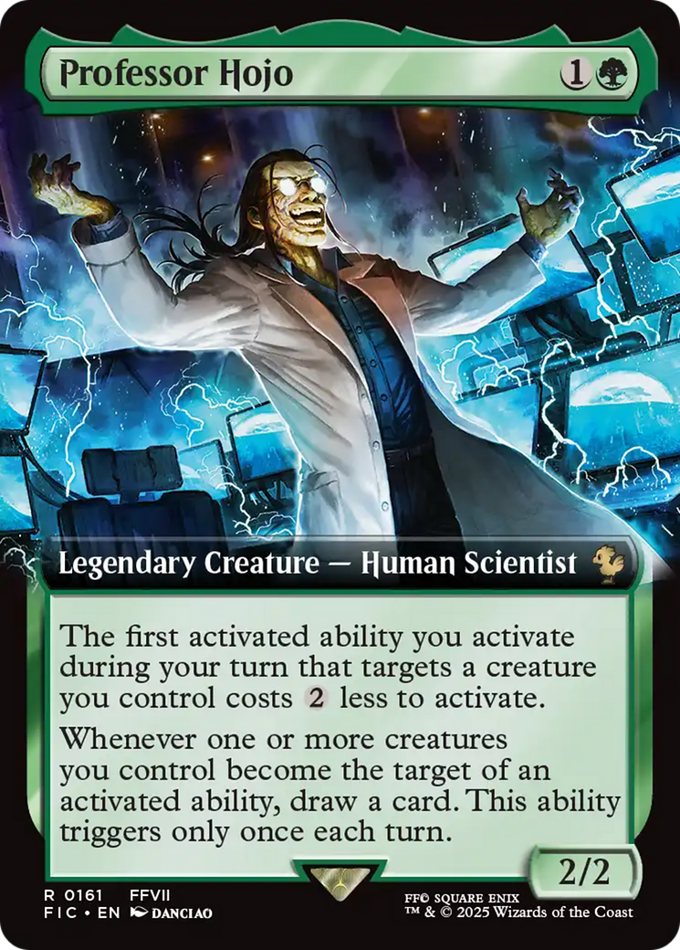 Professor Hojo (Extended Art) [FINAL FANTASY Commander] MTG Single Magic: The Gathering | Red Claw Gaming