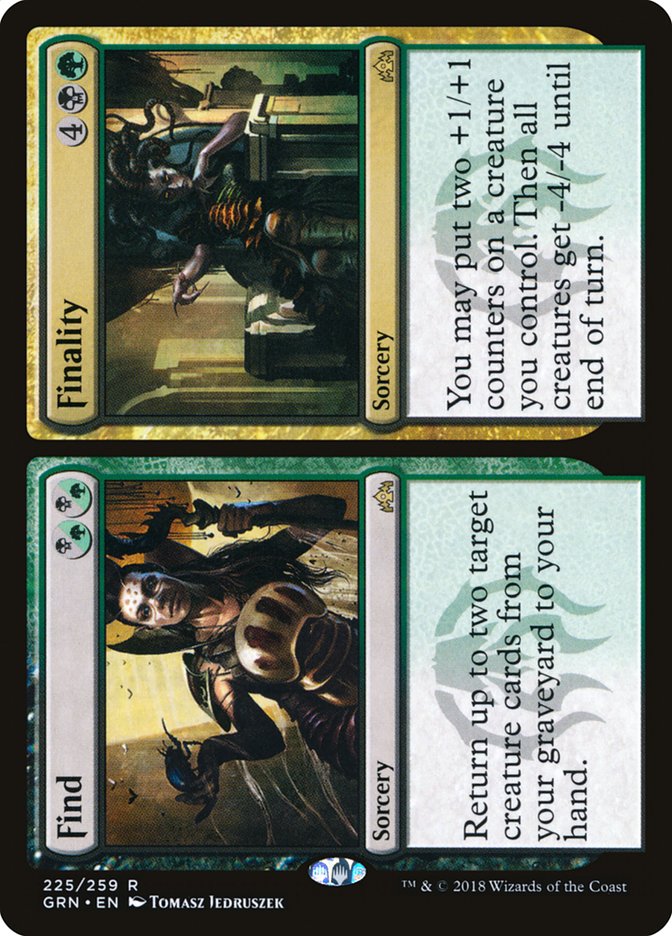 Find // Finality [Guilds of Ravnica] MTG Single Magic: The Gathering | Red Claw Gaming