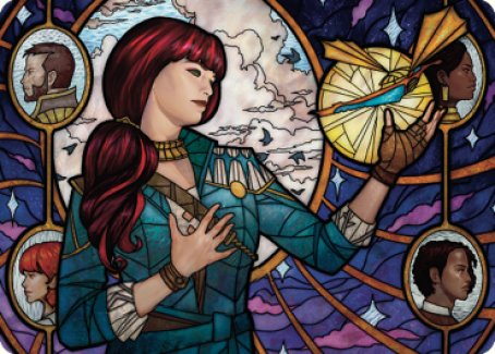 Jhoira, Ageless Innovator Art Card [Dominaria United Art Series] MTG Single Magic: The Gathering | Red Claw Gaming