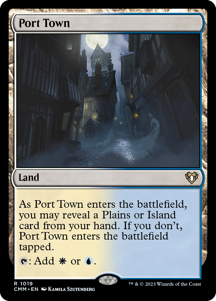 Port Town [Commander Masters] MTG Single Magic: The Gathering | Red Claw Gaming