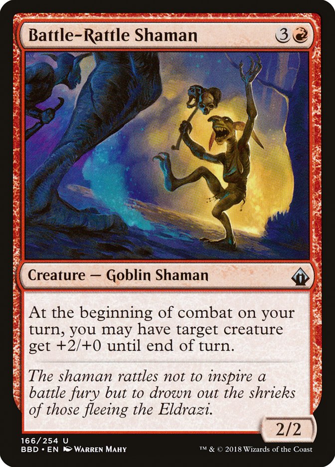 Battle-Rattle Shaman [Battlebond] MTG Single Magic: The Gathering | Red Claw Gaming