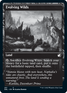 Evolving Wilds (261) [Innistrad: Double Feature] MTG Single Magic: The Gathering | Red Claw Gaming