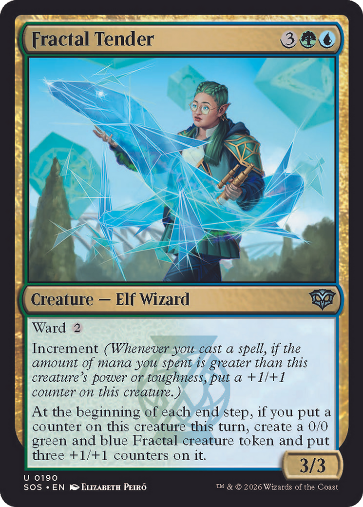 Fractal Tender [Secrets of Strixhaven] MTG Single Magic: The Gathering | Red Claw Gaming
