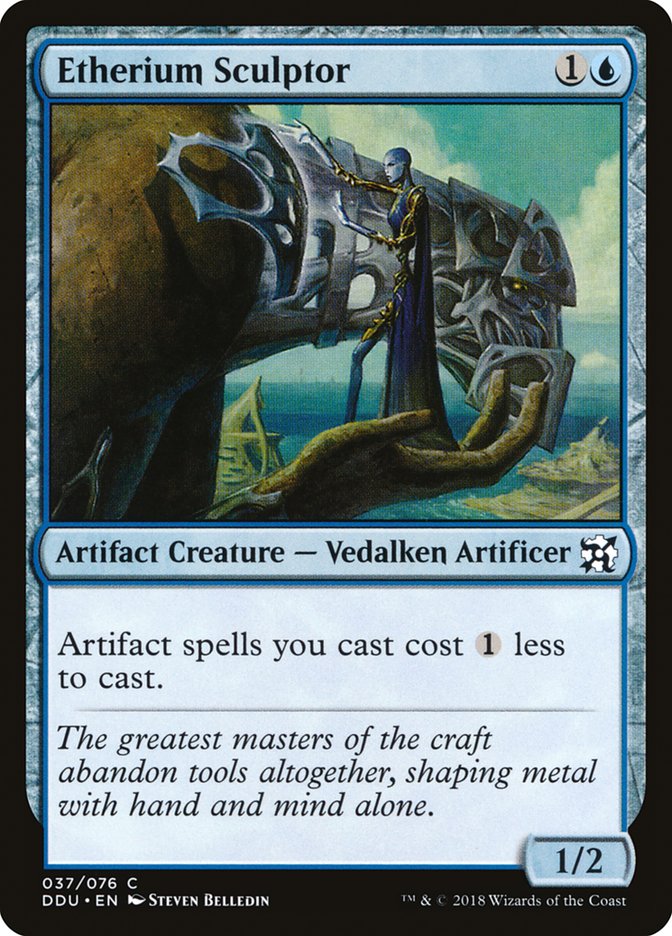 Etherium Sculptor [Duel Decks: Elves vs. Inventors] MTG Single Magic: The Gathering | Red Claw Gaming