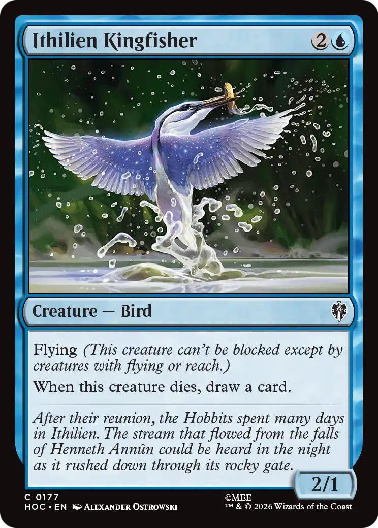 Ithilien Kingfisher [The Hobbit: Eternal-Legal] | Red Claw Gaming