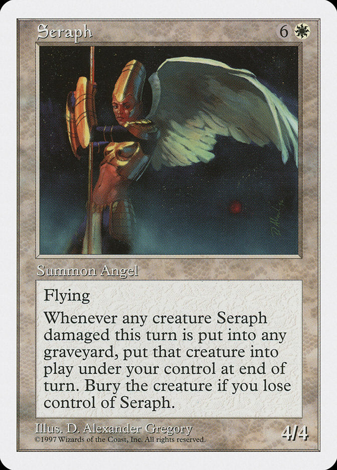 Seraph [Fifth Edition] MTG Single Magic: The Gathering | Red Claw Gaming