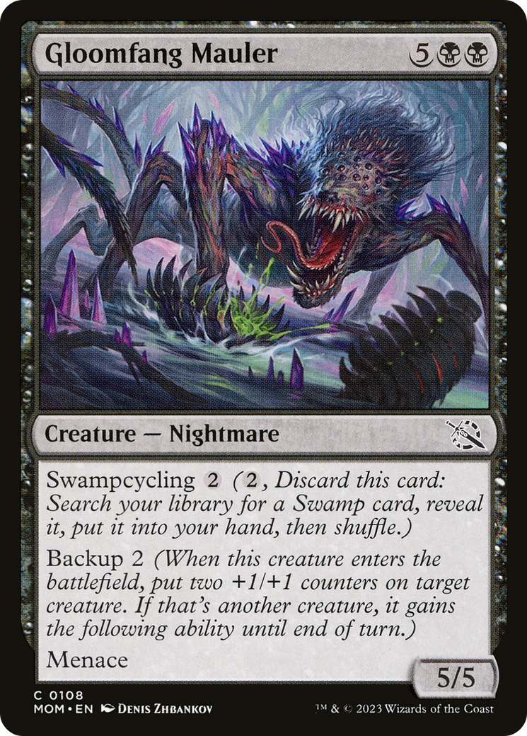 Gloomfang Mauler [March of the Machine] MTG Single Magic: The Gathering    | Red Claw Gaming