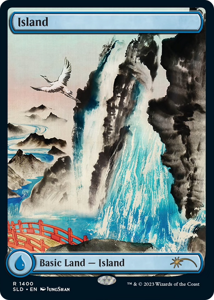 Island (1400) [Secret Lair Drop Series] MTG Single Magic: The Gathering | Red Claw Gaming