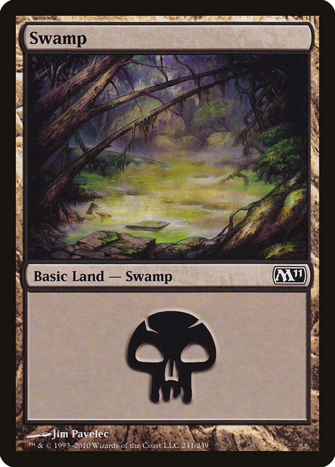Swamp (241) [Magic 2011] MTG Single Magic: The Gathering | Red Claw Gaming