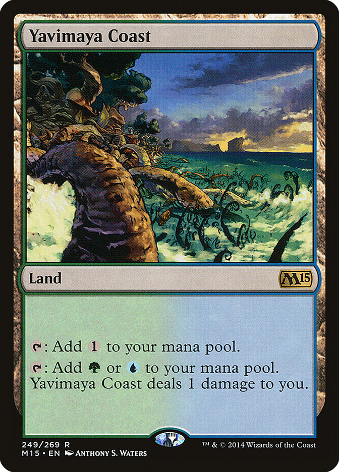 Yavimaya Coast [Magic 2015] MTG Single Magic: The Gathering | Red Claw Gaming
