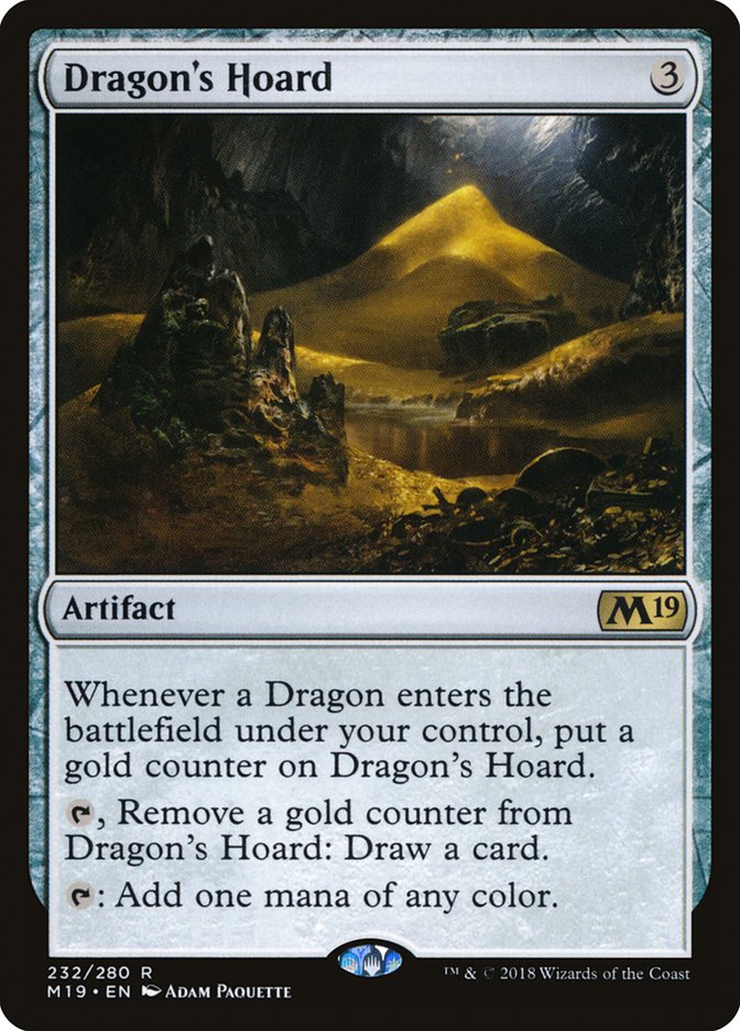 Dragon's Hoard [Core Set 2019] MTG Single Magic: The Gathering | Red Claw Gaming