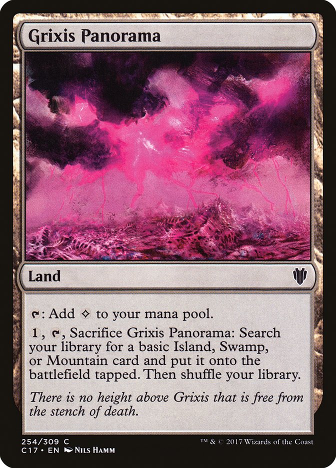 Grixis Panorama [Commander 2017] MTG Single Magic: The Gathering | Red Claw Gaming