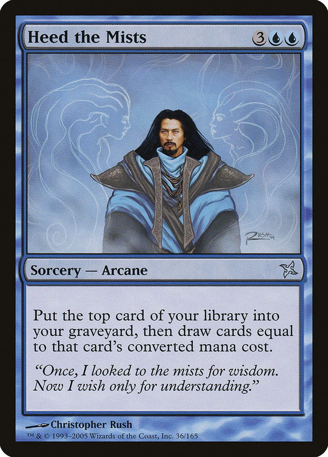 Heed the Mists [Betrayers of Kamigawa] MTG Single Magic: The Gathering | Red Claw Gaming
