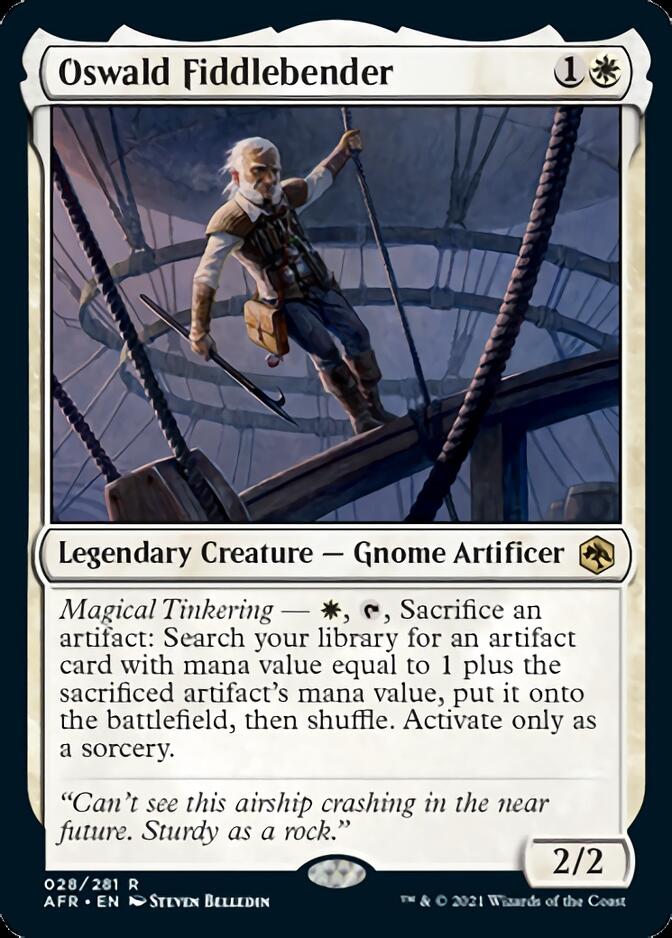 Oswald Fiddlebender [Dungeons & Dragons: Adventures in the Forgotten Realms] MTG Single Magic: The Gathering | Red Claw Gaming