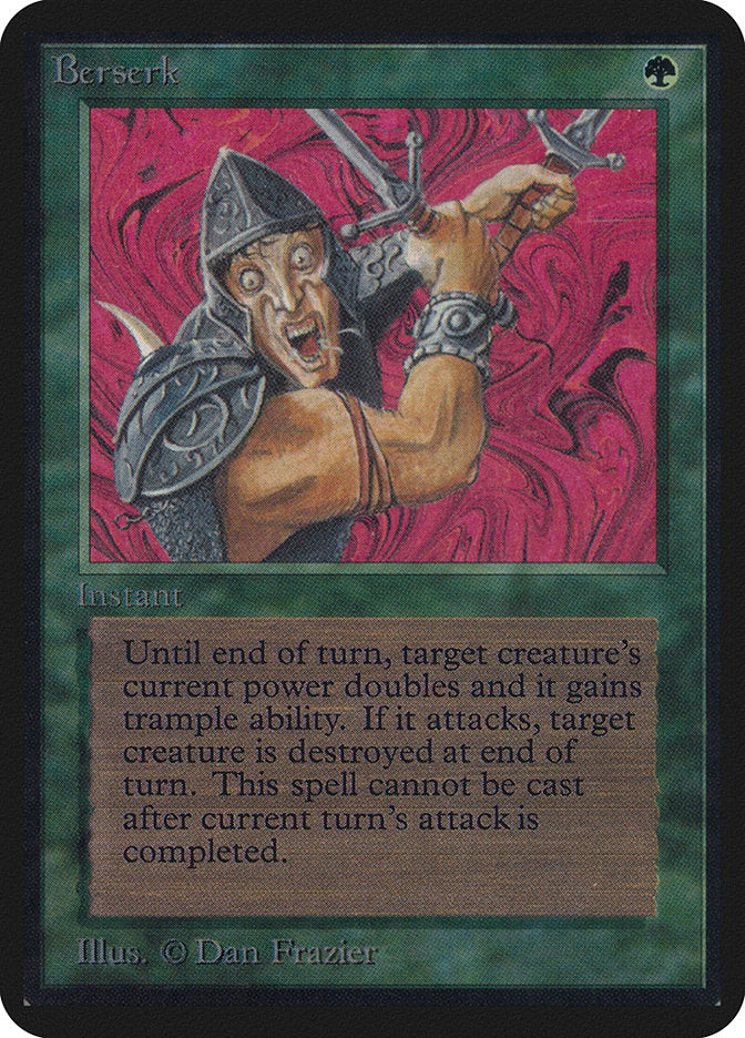 Berserk [Alpha Edition] MTG Single Magic: The Gathering | Red Claw Gaming