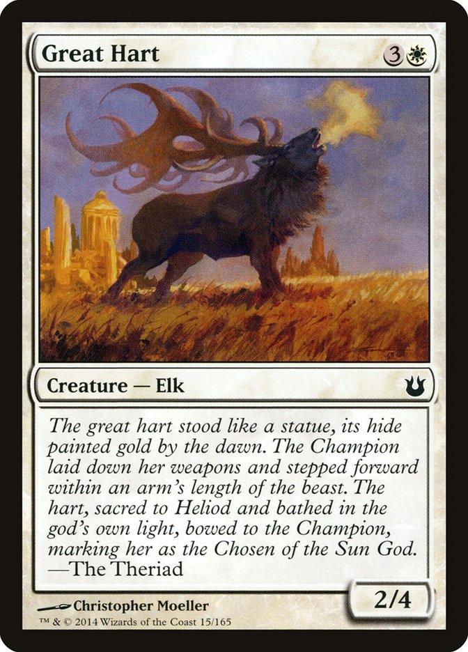 Great Hart [Born of the Gods] MTG Single Magic: The Gathering | Red Claw Gaming