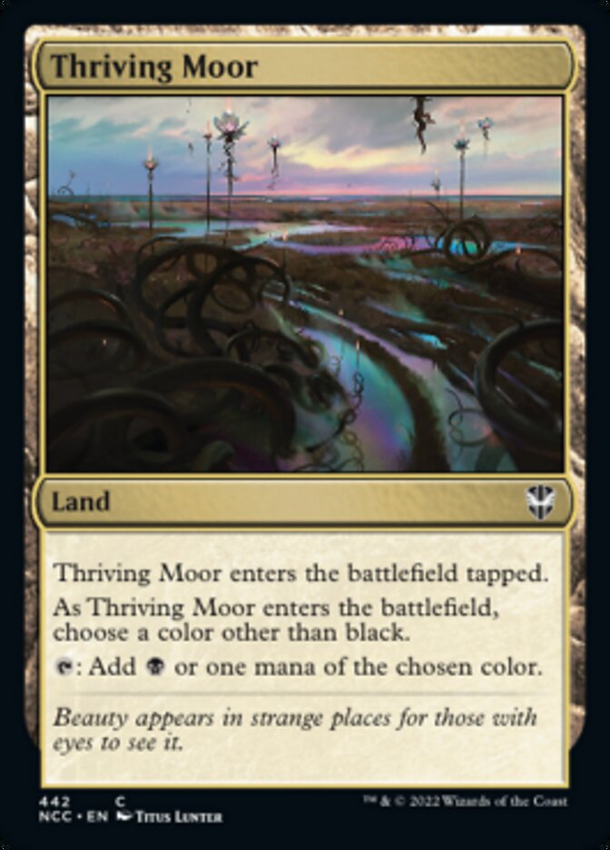 Thriving Moor [Streets of New Capenna Commander] MTG Single Magic: The Gathering | Red Claw Gaming