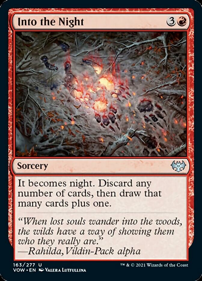 Into the Night [Innistrad: Crimson Vow] MTG Single Magic: The Gathering | Red Claw Gaming